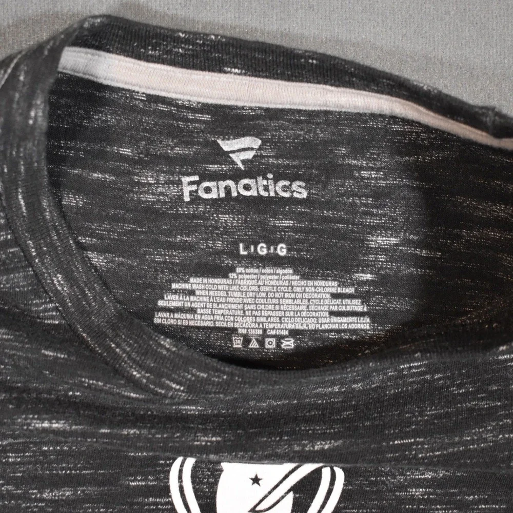 Seattle Sounders FC 2019 MLS Cup Champions Fanatics Locker Room Tee Gray Large